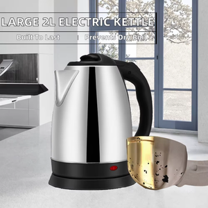 Hervidor de Agua Eléctrico de Acero Inoxidable Personalizado con Protección Contra Ebullición en Seco y Apagado Automático - Product Image 2