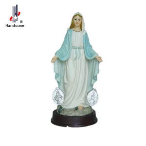 Crucifijo de Resina SAN <span class=keywords><strong>LAZARO</strong></span> de 5 Pulgadas (12.7 cm), Estatua Colgante Personalizable, Hecho a Mano, Pintado a Mano, Duradero, Religioso Católico para el Hogar - Product Image 5