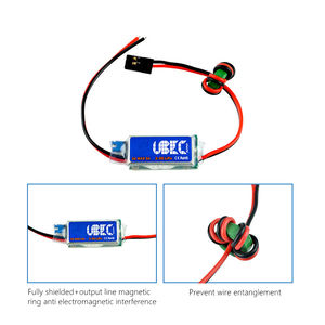 Regulador de Conmutación UBEC de 5V/6V 3A con Protección Completa Antinterferencias, Máx. 5A, Bajo Ruido RF, para Helicópteros, Aviones, Educación y Placas de Desarrollo - Product Image 3