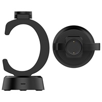 Yida 15W Puissance de sortie Chargeur de base en forme de C Support de charge rapide 3-en-1 pour écouteurs Huami Amazfit Active2 Yuewo Bip6 Flexible