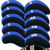 Ensemble de housses de tête de Golf pour Club de Golf, couvre-têtes, accessoires de Sport, housses de tête de canne à bille, étui de protection en fer, 1 à 10 pièces