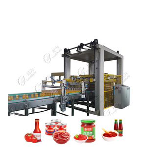 Produktions linie für Rindfleisch und Schweine fleisch mit konzentrierten zerkleinerten Bohnen und Tomaten konserven mit zuverlässigen Lager kern komponenten - Product Image 1