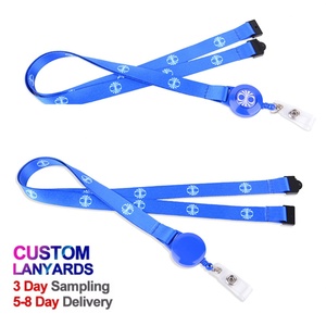 Low Moq Retractable ID Badge Custom Printed Sublimation Lanyard With Logo for Neck Strap Card Holder Lanyards <b>Game</b> Event Gift - Product Image 3