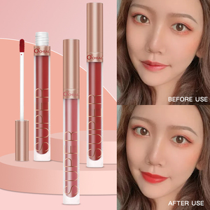 OCHEAL 12 Warna Lipstik Cair <span class=keywords><strong>Matte</strong></span> <span class=keywords><strong>Lip</strong></span> <span class=keywords><strong>Gloss</strong></span> Kosmetik <span class=keywords><strong>Lip</strong></span> Glaze Ringan Tahan Lama Tahan Air Riasan Bibir - Product Image 4