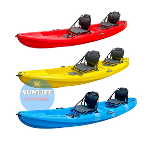 Đa chức năng canoe/<span class=keywords><strong>Kayak</strong></span> 12.3ft New 2 người câu cá <span class=keywords><strong>Kayak</strong></span> mái chèo thư giãn <span class=keywords><strong>Kayak</strong></span> thuyền Float với 2pcs nhôm ghế - Product Image 4