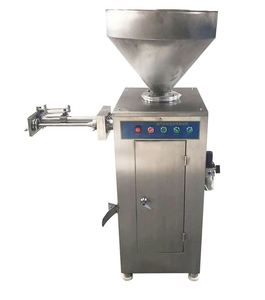Línea de producción de embutidor de salchichas automático, máquina industrial de fabricación de torsión con <span class=keywords><strong>linker</strong></span> de atado - Product Image 4