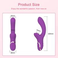Vibrateur clitoridien pour femme, stimulateur de clitoris à succion, imitant les mouvements des doigts, jouet sexuel pour femmes