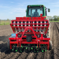Planteuse d'ail automotrice de précision avec semoir vertical et fertilisation intégrée pour l'agriculture