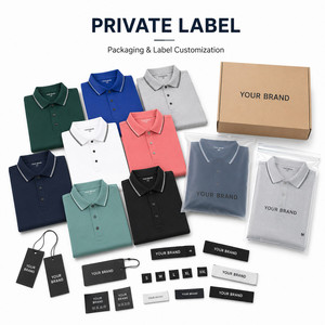 Camiseta Polo Premium con Logotipo Personalizado, Unisex, Cuello con Ribete, Transpirable, Ropa de Golf, Uniforme de Equipo, Venta al por Mayor, 10 Colores, Verde Bosque - Product Image 5
