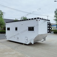 Camper de luxe tout-terrain 4x4, 6x6, 8x8, sur mesure, pour pick-up à benne longue, idéal pour l'expédition et le camping, à vendre