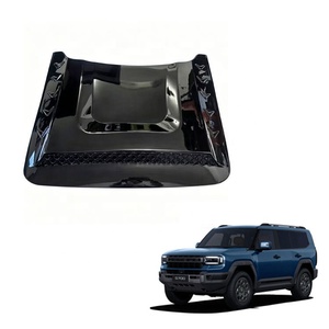 Couvre-capot noir mat/brillant pour Jetour Traveller G700, pièces extérieures de ventilation du capot moteur en ABS - Product Image 1