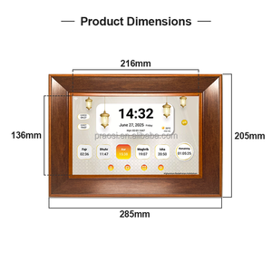 Mới nhất kỹ thuật số 10 inch lịch đồng hồ App cảm ứng mất bộ nhớ báo động hiển thị lớn cho Alzheimer mất trí nhớ bàn bảng đồng hồ treo tường OEM - Product Image 4