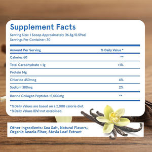 Poudre de collagène en gros, multi-saveurs, marque privée, poudre de collagène pour la peau - Product Image 2