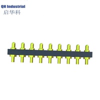 Connecteur Pogo étanche plaqué or à 9 broches, pas de 2.54mm, pour appareil électronique PCB, lunettes intelligentes, casque VR