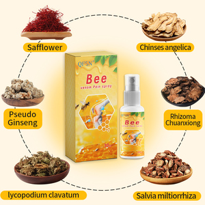 OEM Pijnverlichtende <span class=keywords><strong>Spray</strong></span> Knie- en Lendenpijnverlichting Goed Gevoel Pijnverlichting Effectieve Bijengif <span class=keywords><strong>Spray</strong></span> - Product Image 1