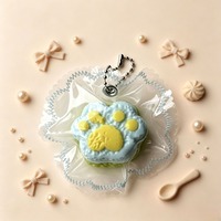 Pendentif musical à ressort lent en forme de griffe de simulation