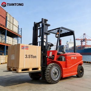 מלגזה חשמלית 3.5 טון עם תורן נשלף, סוללה בעלת אנרגיה גבוהה, מבוקשת מאוד למרכזי הפצה, להעמסת מטענים כבדים - Product Image 5