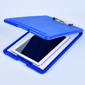 Waterproof A4 Size Plastic <strong>Clipboard</strong> <strong>Folder</strong> with File Holder and Pen File Box Multi-Functional Office &amp; School Stationery - Product Image 6