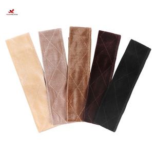 Bandeau de maintien pour perruque fait main antidérapant en velours double face réglable HQ Mixed Proc Discount Noir/Marron/Beige - Product Image 1