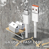 Câble USB Type C durable avec gaine en TPE et blindage en feuille, cordon de charge rapide pour téléphone portable