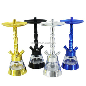 Cachimba Pequeña de Aluminio con Base Acrílica y 1 Manguera, <span class=keywords><strong>Precio</strong></span> de Fábrica - Product Image 6
