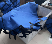Coussin de lit de positionnement avec poignées renforcées Feuille de transfert de patient Feuilles de transfert personnalisées pour les personnes âgées Tapis de lit à glissière pour patient