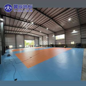Piso de tenis de voleibol de vinilo de plástico popular y barato para <span class=keywords><strong>campos</strong></span> de canchas deportivas de interior - Product Image 4