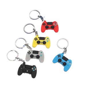PVC พวงกุญแจจอยเกมสำหรับผู้ชาย,พวงกุญแจเกมแพดลายการ์ตูนน่ารักกุญแจสำหรับเด็กผู้ชายอุปกรณ์เสริมสำหรับให้เป็นของขวัญวันหยุดใหม่ - Product Image 1