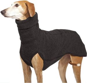 High Collar Classic Eco-Friendly <strong>Fleece</strong> Dog Coat Warm Turtleneck Soft Vest <strong>for</strong> <strong>Greyhound</strong> - Product Image 6