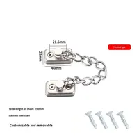 Limiteur de fenêtre coulissante sans perçage Xiongfeng, en alliage d'aluminium, verrouillage, protection des enfants, antivol, sécurité, design moderne, verre 16 mm
