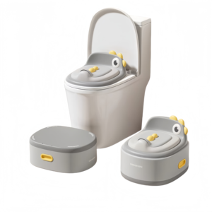 Sgabello Pieghevole per Bambini, Portatile Tre-in-Uno, Strumento Sicuro per l'Apprendimento all'Uso del Vasino per Bambini e Bambine - Product Image 5