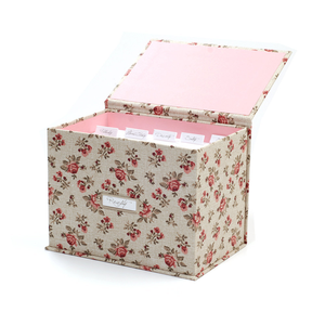 Custom Blanco Voedsel Papier Recept Doos Met Kaarten En Verdelers 4*6 Inch Recept Kaarten - Product Image 3