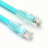 Cable de Conexión de Red HOTION CAT 6 AWG24/26/28, Cable UTP Delgado para Interiores, PC, Laptop, Alta Velocidad