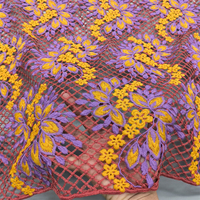 Nouveau Tissu en Dentelle Guipure Tissé Respirant Écologique de Haute Qualité 2026 100% Polyester pour Robes de Mariée et de Soirée pour Femmes