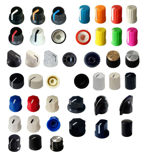 Diverse Types of Electronic Accessories Potentiometer Knobs