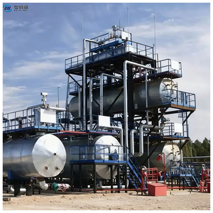 Usine de Raffinage du Pétrole Brut, Huile de Moteur Usagée, Huile de Pneu Derivée du Pétrole, Conversion en Diesel ou en Essence, Équipement de Distillation - Product Image 1