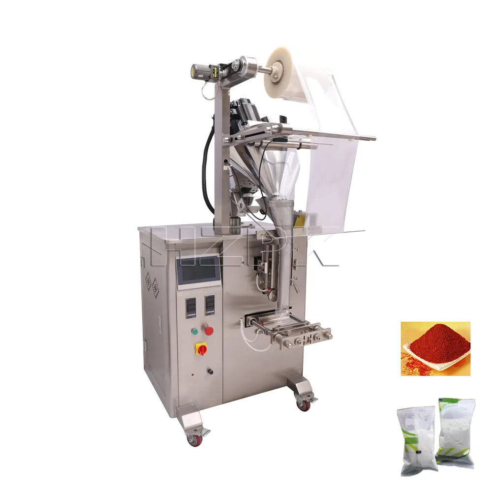 HZPK Foil Film Stick Pack Sealing Satchet Pouch Detergent Flour Bread Automatic Milk Powder Vertical Filling Bag Packing Machine