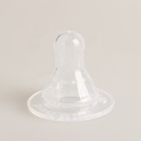 Tétines pour biberons de bébé en gros du fabricant, tétines en silicone, sucettes d'alimentation pour bébé, tétine en latex pour biberon standard