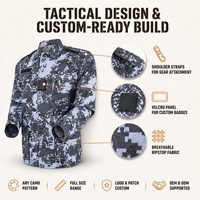 Tenue de camouflage KMS personnalisée, uniforme traditionnel, résistant à l'usure, pour l'entraînement, camouflage jungle, combinaison tactique, vente chaude