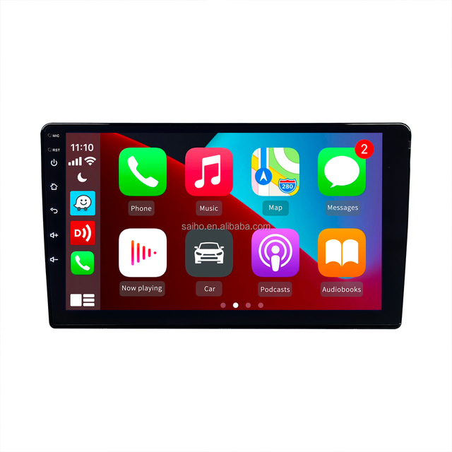 Smart Android Dashboard Car Stereo Multimedia Player 4+64GB Touch Screen Wireless CarPlay GPS Navigation WiFi for USB