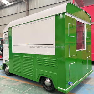 Café ajusté crème glacée food truck fabrication de remorque vendeurs foodtrucks mobile truck food achat à vendre - Product Image 2