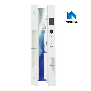 กวางตุ้ง WINFREE ประตูบานเลื่อนสมาร์ทล็อคลายนิ้วมือ Tuya สมาร์ทโฮมบลูทูธรีโมทคอนโทรลความปลอดภัยป้องกันหน้าต่างล็อค