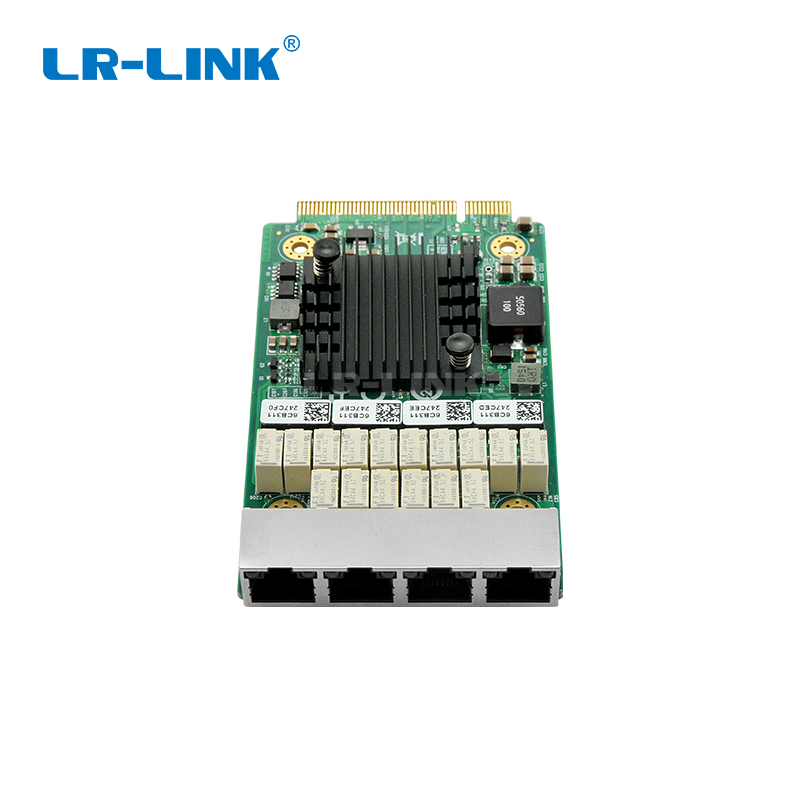 LR-LINK LREM3500BP-4T PCIe x8 четырехпортовый 1000 м медный мезонин обход сетевая карта с двухсторонним байпас