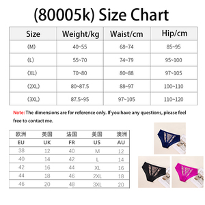Culottes pour femmes <span class=keywords><strong>grande</strong></span> <span class=keywords><strong>taille</strong></span> M-3XL, broderie sexy en dentelle, dos transparent, <span class=keywords><strong>taille</strong></span> haute, vente en gros d'usine - Product Image 2