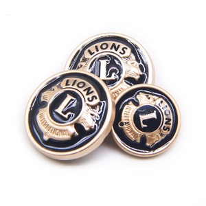 กระดุมโลหะผสมสังกะสีแบบมีก้าน สำหรับกางเกงยีนส์/เสื้อโค้ท พร้อมโลโก้สั่งทำ - Product Image 2