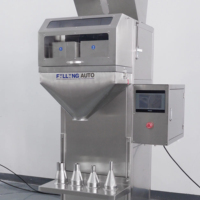 Mesin Pengisi Granul Meja untuk Usaha Kecil, Mesin Pengisi Hopper untuk Stoples, Mesin Pengisi Timbang