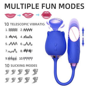 Vibrador de Rosa al por Mayor OEM para Mujeres, Estimulador de Clítoris y Pezones, Succión de Clítoris, Vibrador de Rosa, Juguetes Sexuales, Masturbación Femenina - Product Image 6