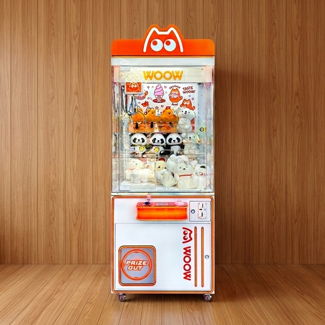 Single Player Coin Operated Claw Machine Commercial Vending Equipment for Shopping Mall Game Center Supermarket Entertainment