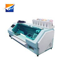 Imprimante à jet d'encre automatique de haute précision UV350 35cm de large Format LED pour les autocollants d'emballage de bouteilles 1 an nouveau XP600 A3
