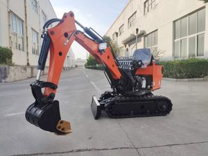 Bulldozers de chantier lourds 2025, foreuses rotatives sur chenilles, marteaux briseurs de surface routière de petite taille, double entraînement hydraulique - Product Image 1